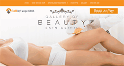 Desktop Screenshot of galleryofbeauty.com.au