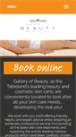 Mobile Screenshot of galleryofbeauty.com.au